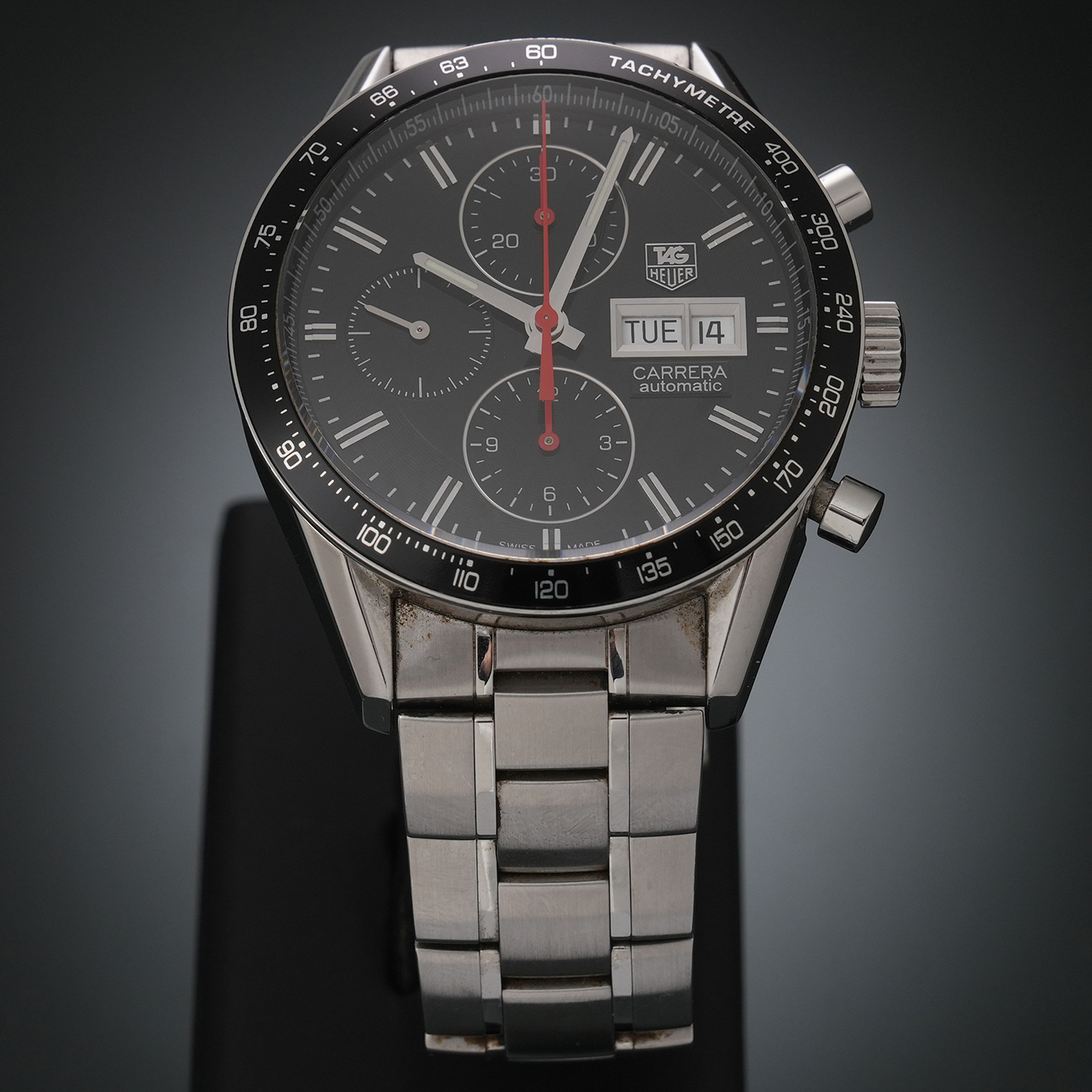 TAG HEUER(USED)태그호이어 까레라 크로노 CV201AH